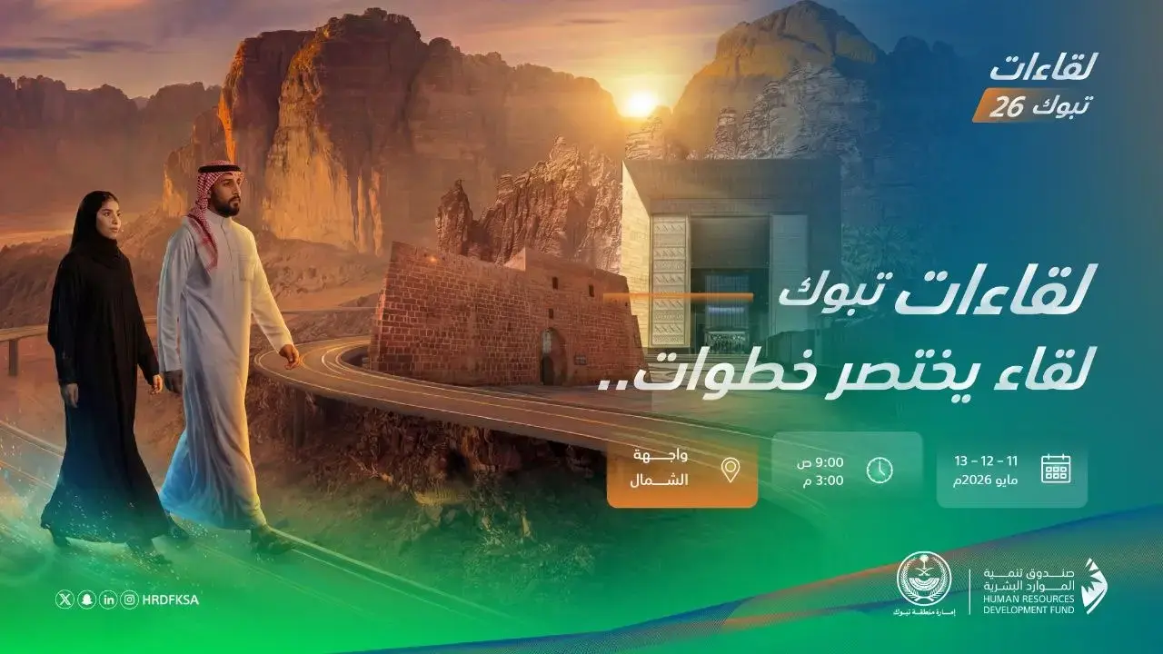 ملتقى لقاءات تبوك يعلن 1782 وظيفة شاغرة للرجال والنساء عبر جدارات